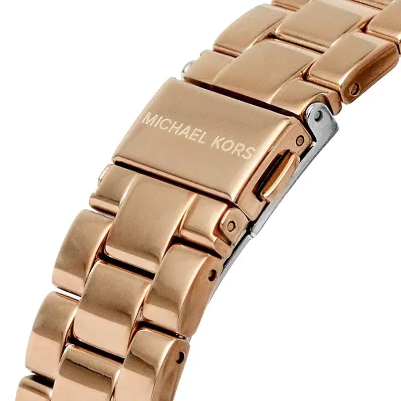 Michael Kors Lennox MK7230 Women’s Rose Gold Dial Rose Gold Bracelet Multi-Function Watch
