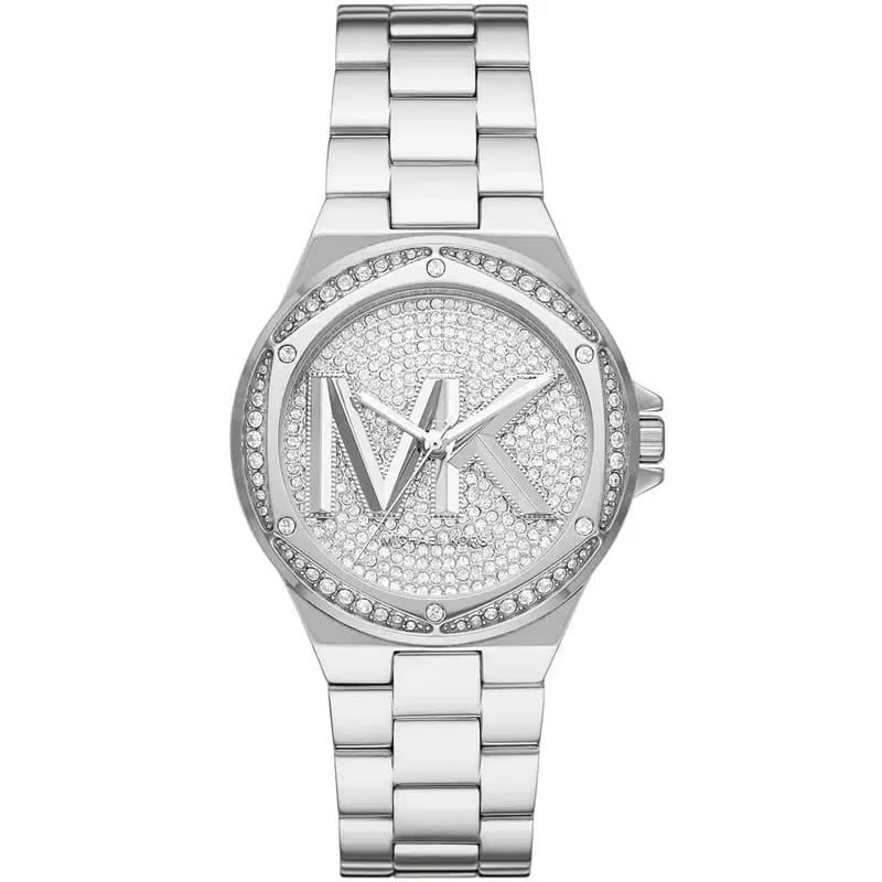 Michael Kors Lennox MK7234 Women’s Silver Crystal Dial Silver Bracelet Multi-Function Watch