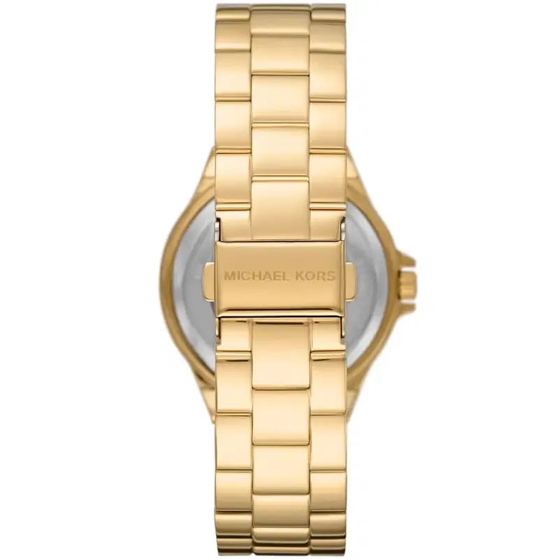 Michael Kors Lennox MK7229 Women’s Gold Crystal Dial Gold Bracelet Multi-Function Watch