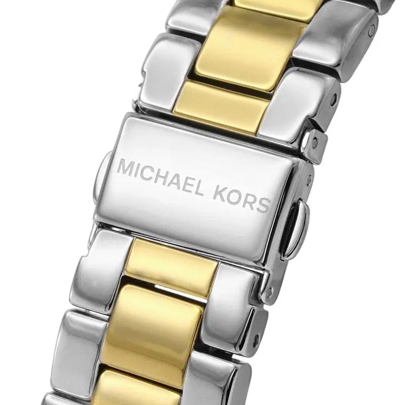 Michael Kors Ritz MK6474 Women’s White Dial Two-Tone Bracelet Multi-Function Watch