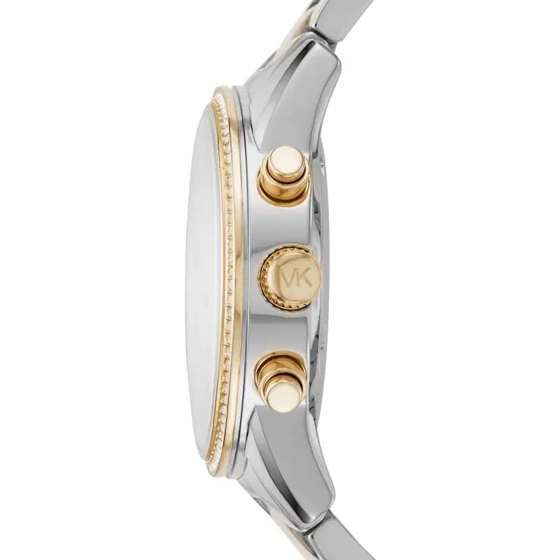 Michael Kors Ritz MK6474 Women’s White Dial Two-Tone Bracelet Multi-Function Watch