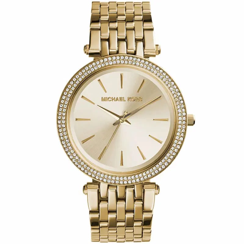 Michael Kors Darci MK3191 Women’s Gold Dial Gold-Tone Bracelet Watch