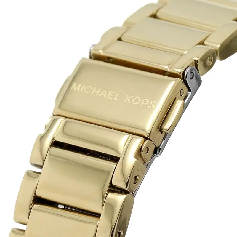 Michael Kors Parker MK7283 Women’s Crystal-Pave Dial Gold-Tone Bracelet Watch