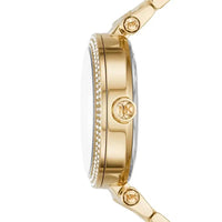 Michael Kors Parker MK7283 Women’s Crystal-Pave Dial Gold-Tone Bracelet Watch