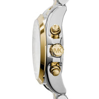 Michael Kors Bradshaw MK5912 Women’s Silver & Gold Stainless Steel Multi-Function Watch