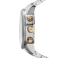 Michael Kors Ritz MK5057 Women’s Silver & Gold Stainless Steel Multi-Function Watch