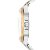 Michael Kors Lennox MK7338 Women’s Silver & Gold Stainless Steel Analog Watch