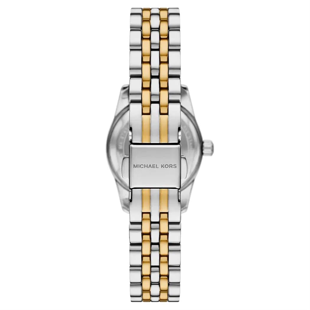 Michael Kors Lexington MK4986 Women’s Two-Tone Green Dial Multi-Function Watch