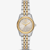 Michael Kors Lexington MK4815 Women’s Two-Tone Silver Dial Multi-Function Watch