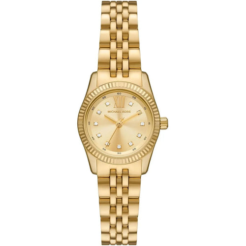 Michael Kors Lexington MK4741 Women’s Gold Dial Stainless Steel Watch