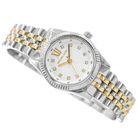 Michael Kors Lexington MK4740 Women’s Silver & Gold Dial Stainless Steel Watch