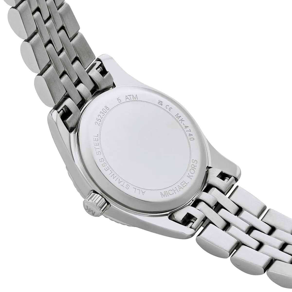 Michael Kors Lexington MK4740 Women’s Silver & Gold Dial Stainless Steel Watch