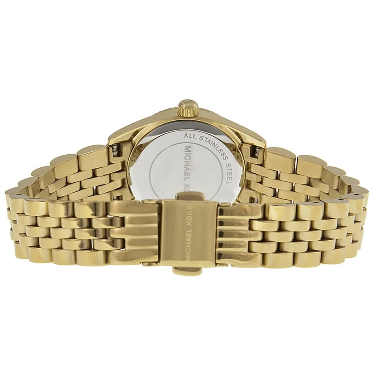 Michael Kors Lexington MK3271 Women’s Gold-Tone Turquoise Dial Stainless Steel Watch