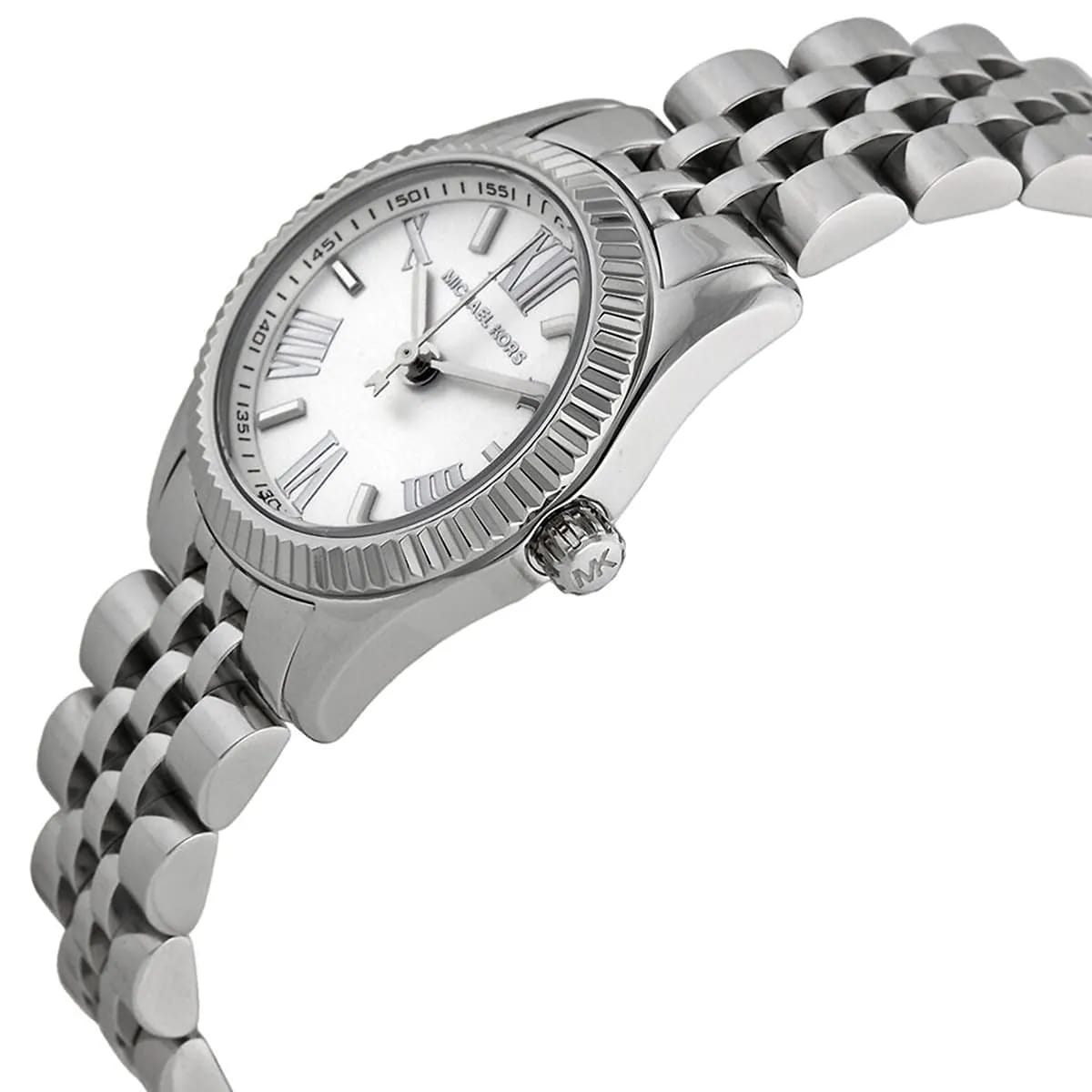 Michael Kors Lexington MK3228 Women’s Silver Stainless Steel Watch