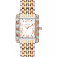 Michael Kors Emery Three-Tone MK4744 Women’s Silver, Gold & Rose Gold Stainless Steel Watch