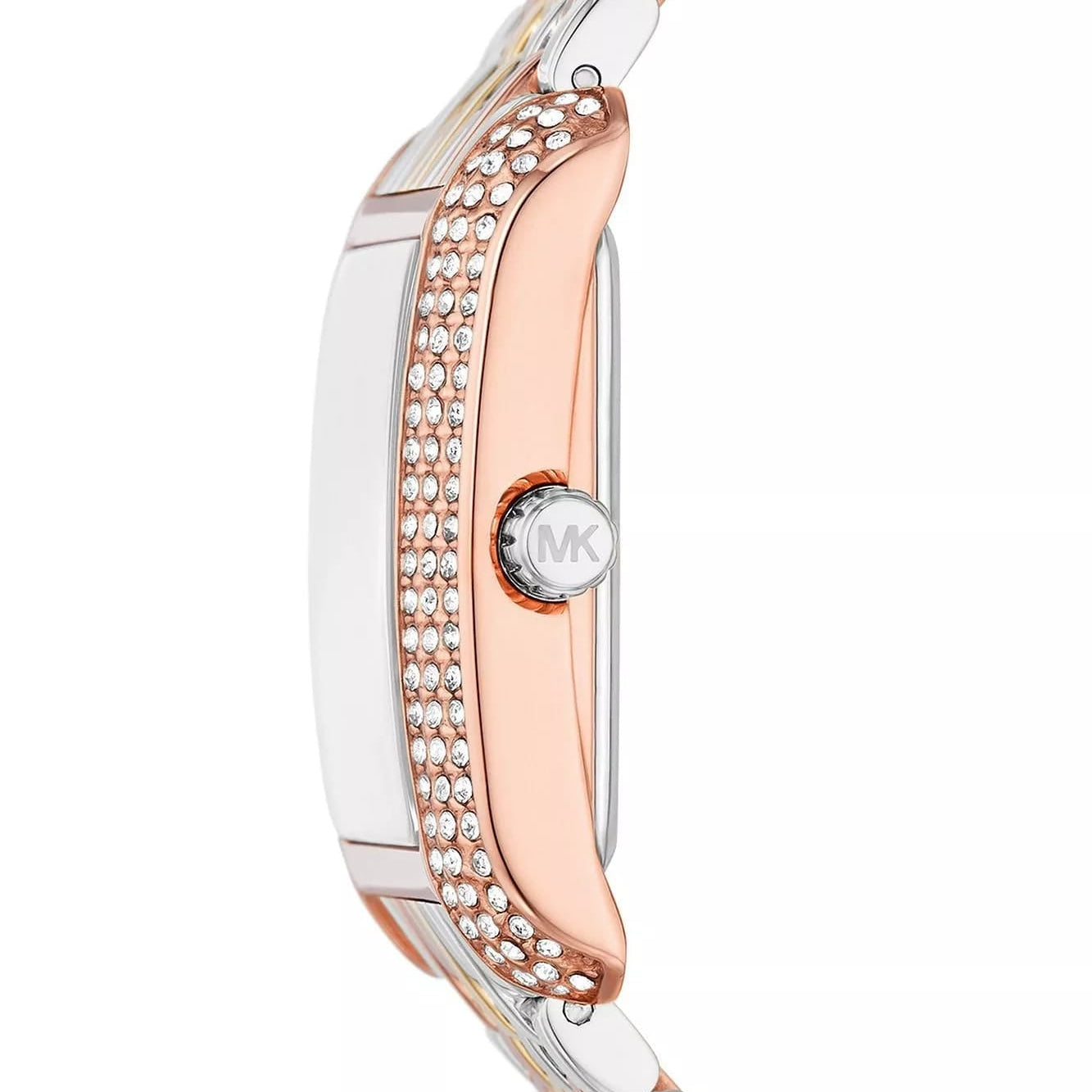 Michael Kors Emery Three-Tone MK4744 Women’s Silver, Gold & Rose Gold Stainless Steel Watch