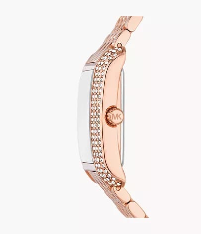 Michael Kors Emery Three MK4743 Women’s Rose Gold Stainless Steel Watch