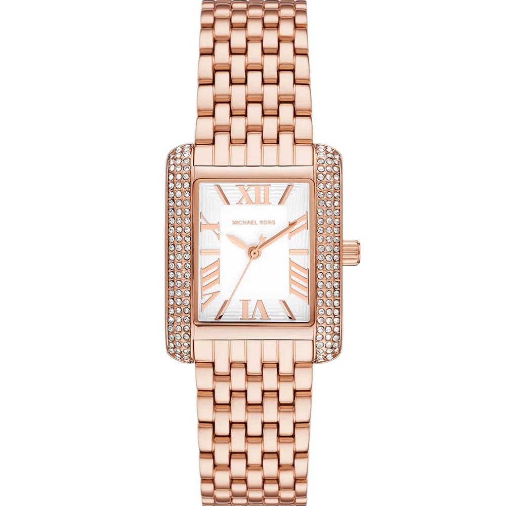 Michael Kors Emery Three MK4743 Women’s Rose Gold Stainless Steel Watch