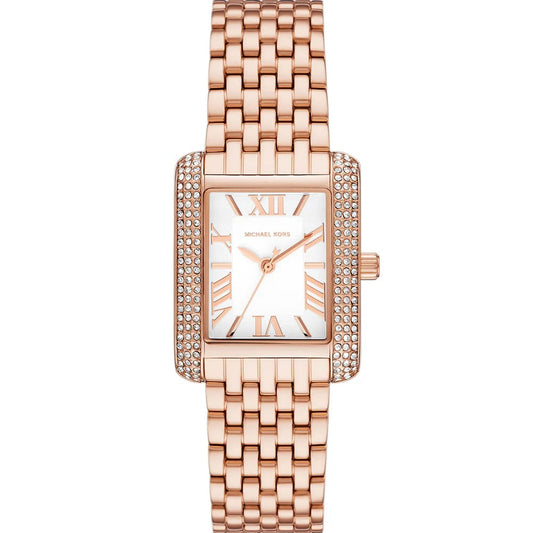 Michael Kors Emery Three MK4743 Women’s Rose Gold Stainless Steel Watch