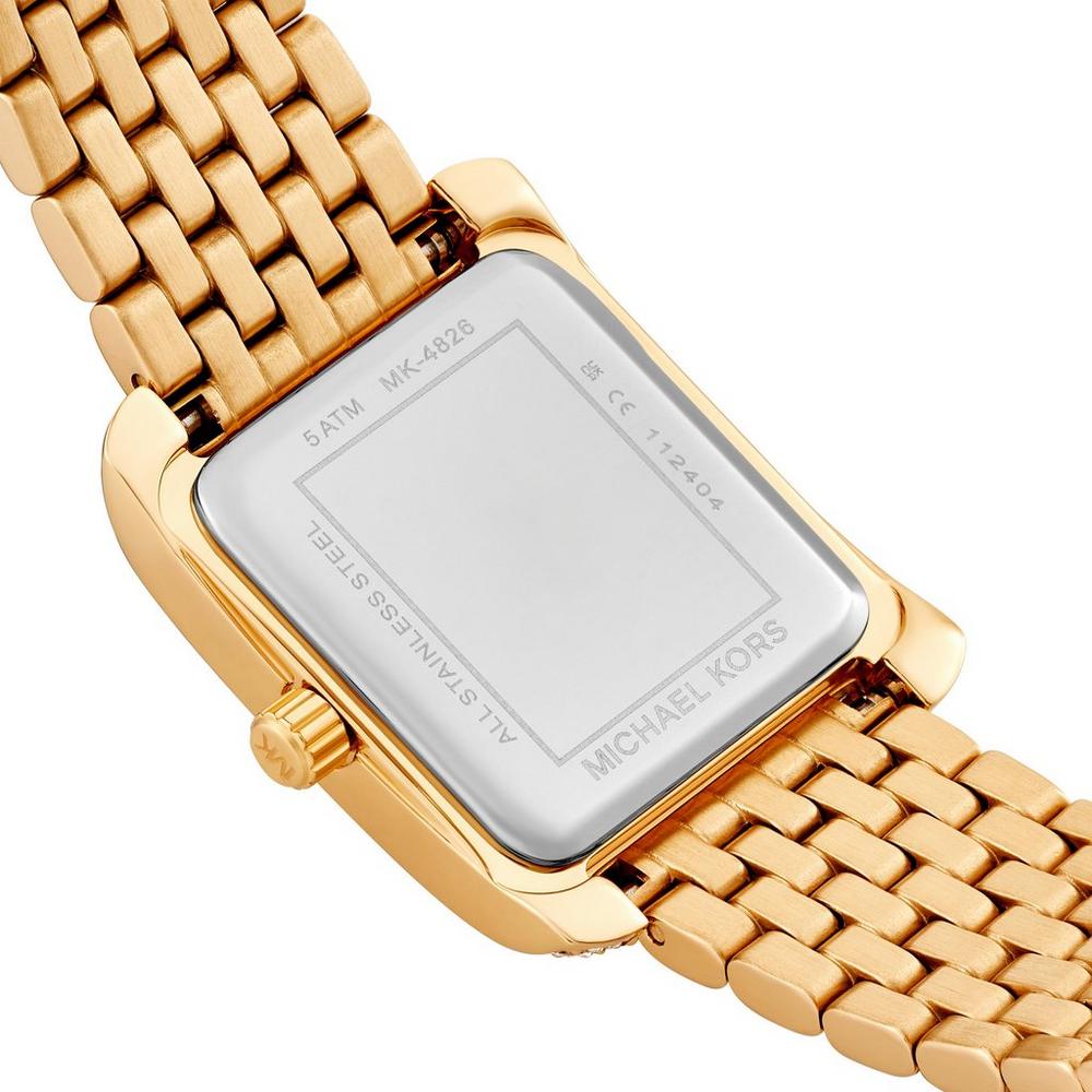Michael Kors Emery MK4640 Women’s Gold White Dial Stainless Steel Watch