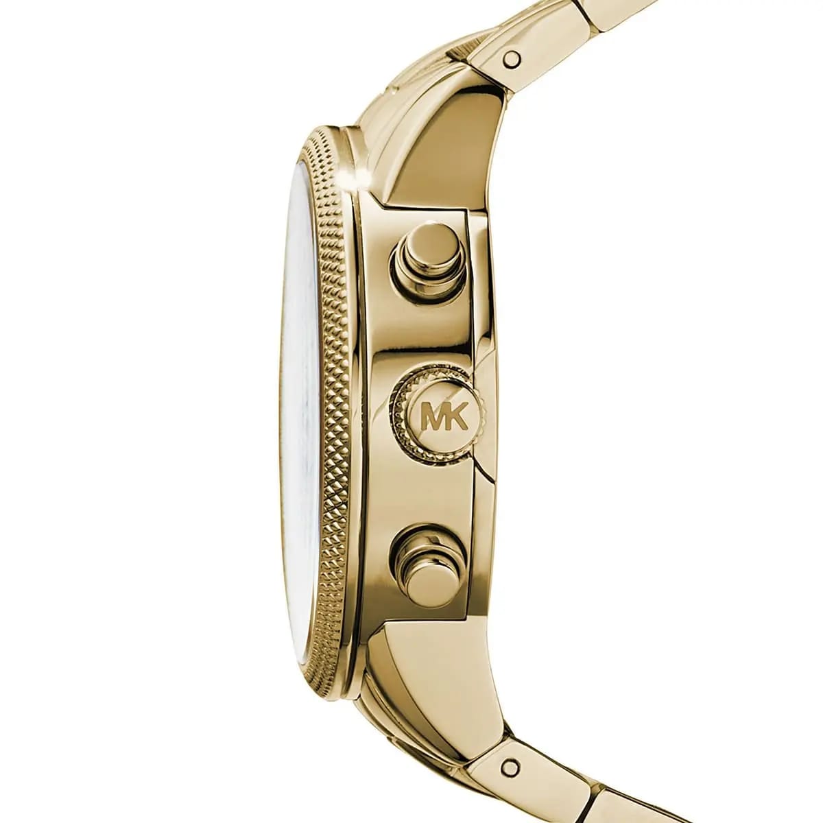 Michael Kors MK5676 Women’s Gold-Tone Crystal Ritz Chronograph Watch