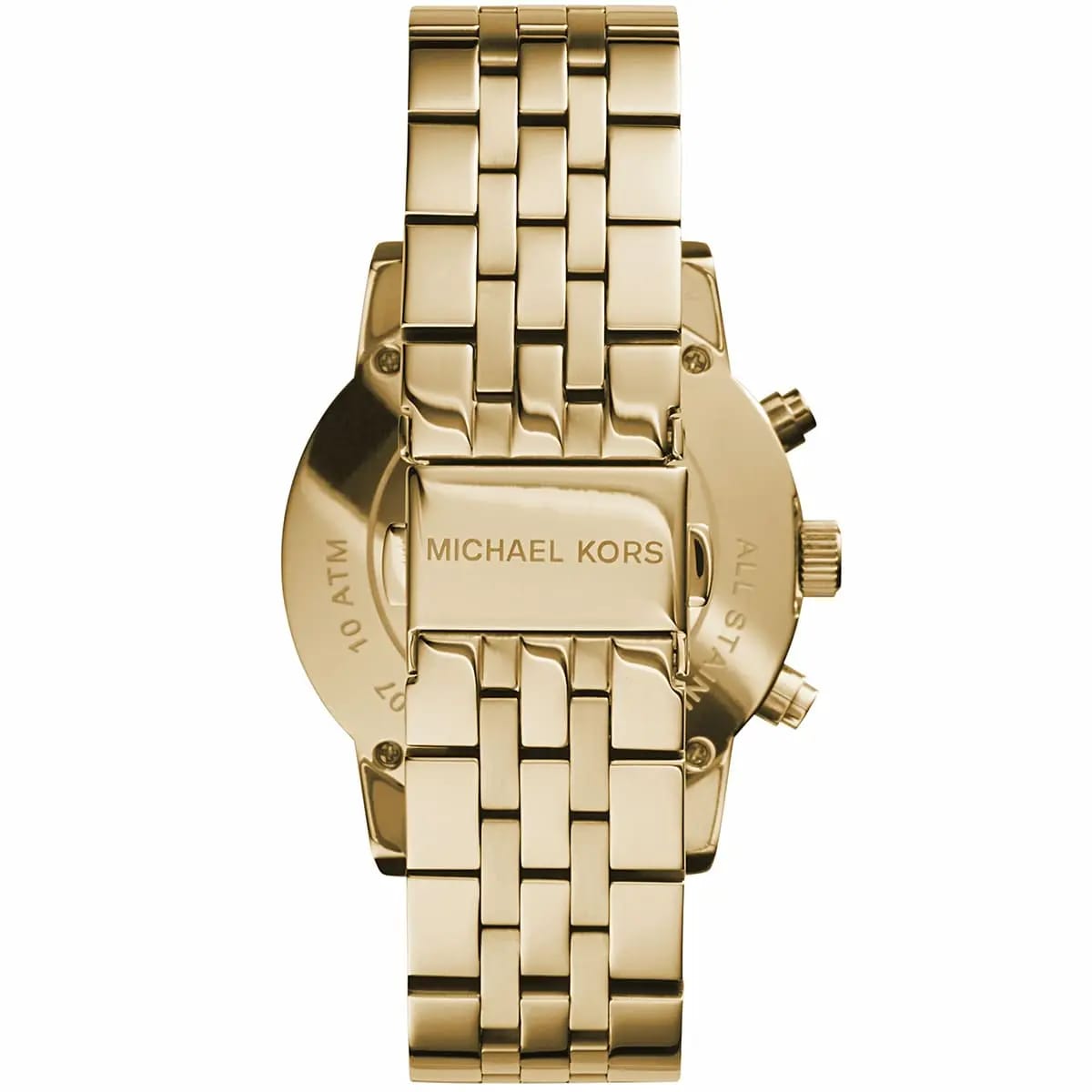Michael Kors MK5676 Women’s Gold-Tone Crystal Ritz Chronograph Watch