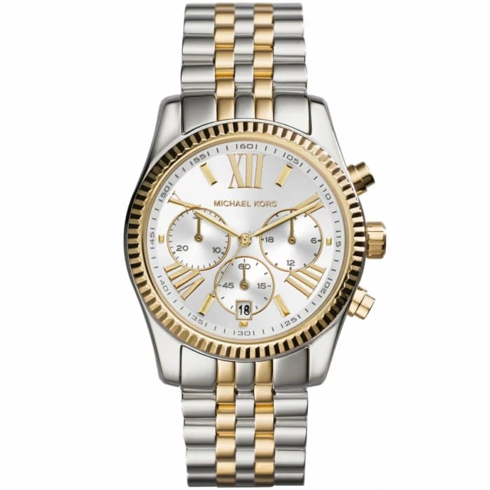 Michael Kors MK5955 Lexington Women’s Two-Tone Chronograph Watch