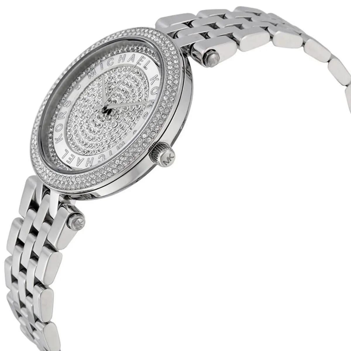 Michael Kors MK3476 Darci Mini Women’s Silver Crystal Dial Watch