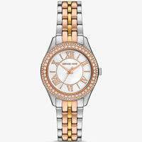 Michael Kors MK4846 Harlowe Women’s Two-Tone Crystal Dial Watch