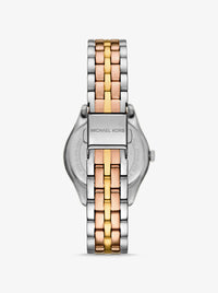 Michael Kors MK4846 Harlowe Women’s Two-Tone Crystal Dial Watch