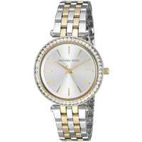 Michael Kors MK3405 Darci Mini Women’s Two-Tone Silver Gold Crystal Watch
