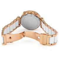 Michael Kors MK5774 Parker Women’s White Dial Rose Gold Chronograph Watch