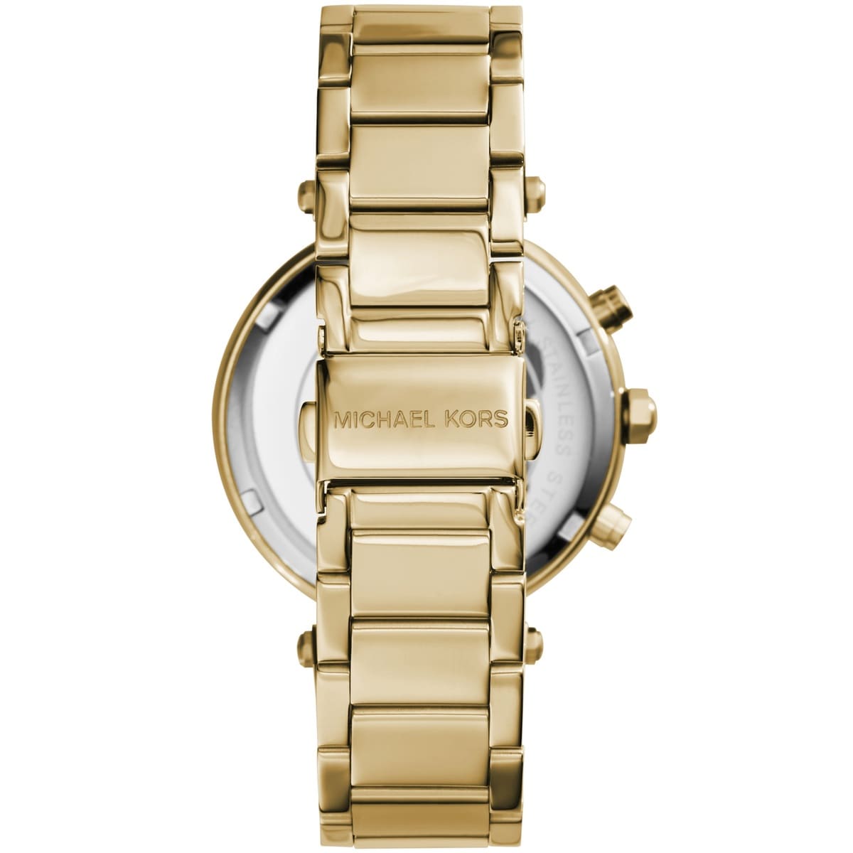 Michael Kors MK5354 Parker Women’s Gold Dial Gold-Tone Chronograph Watch