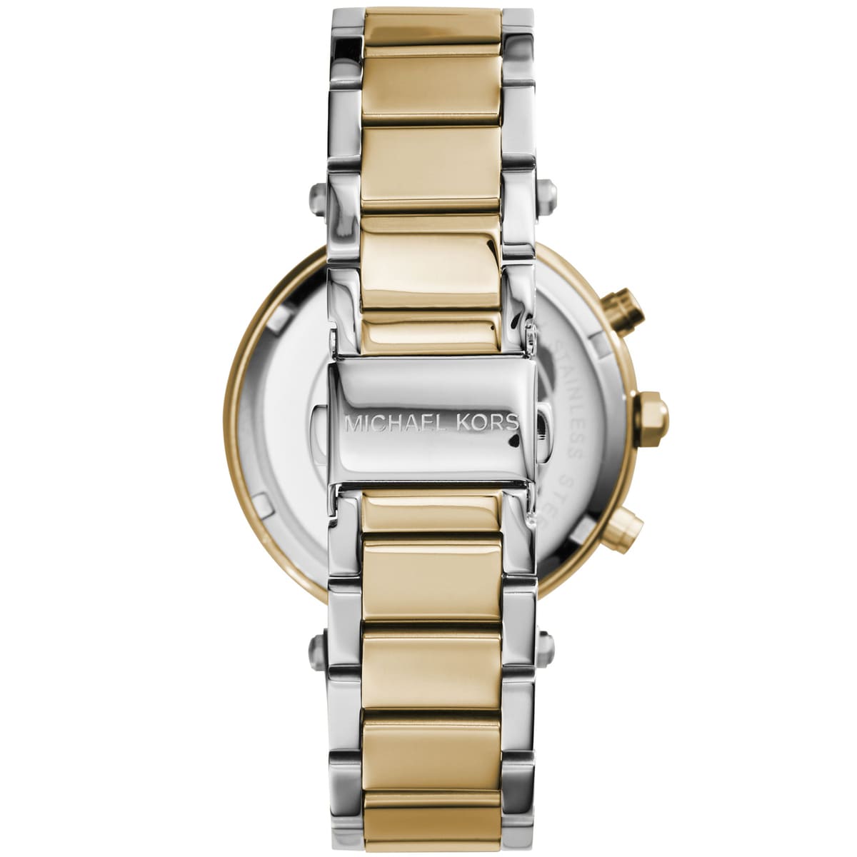 Michael Kors MK5626 Parker Women’s White Dial Two-Tone Chronograph Watch