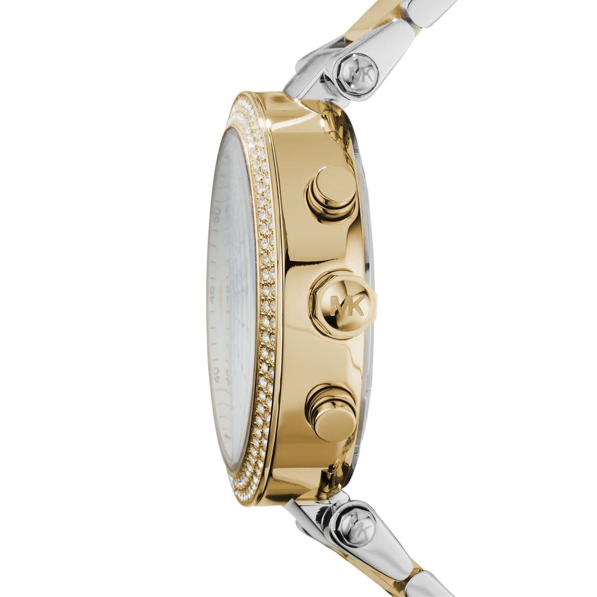 Michael Kors MK5626 Parker Women’s White Dial Two-Tone Chronograph Watch