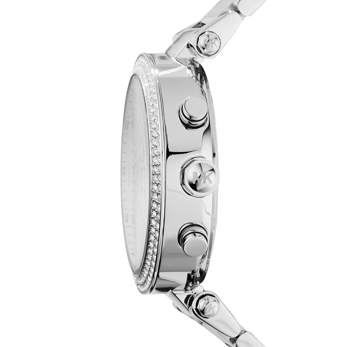 Michael Kors MK5353 Parker Women’s Silver Dial Stainless Steel Chronograph Watch