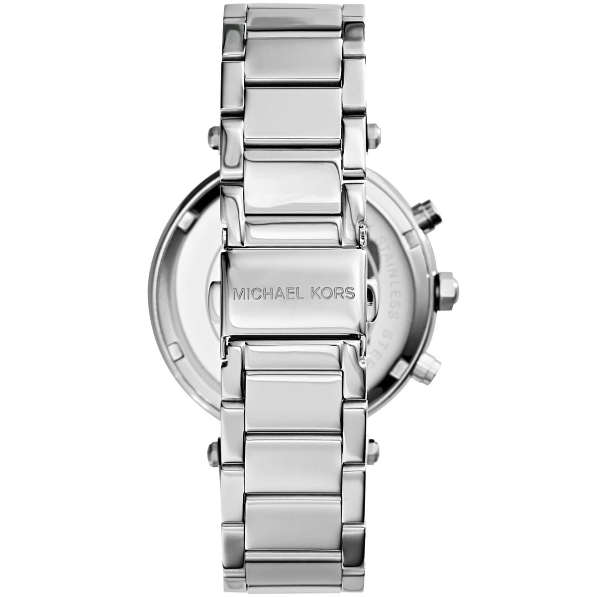 Michael Kors MK5353 Parker Women’s Silver Dial Stainless Steel Chronograph Watch