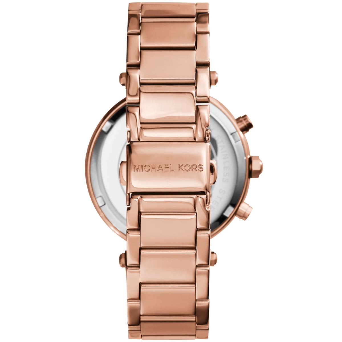 Michael Kors MK5491 Parker Women’s Mother of Pearl Dial Rose Gold Stainless Steel Chronograph Watch