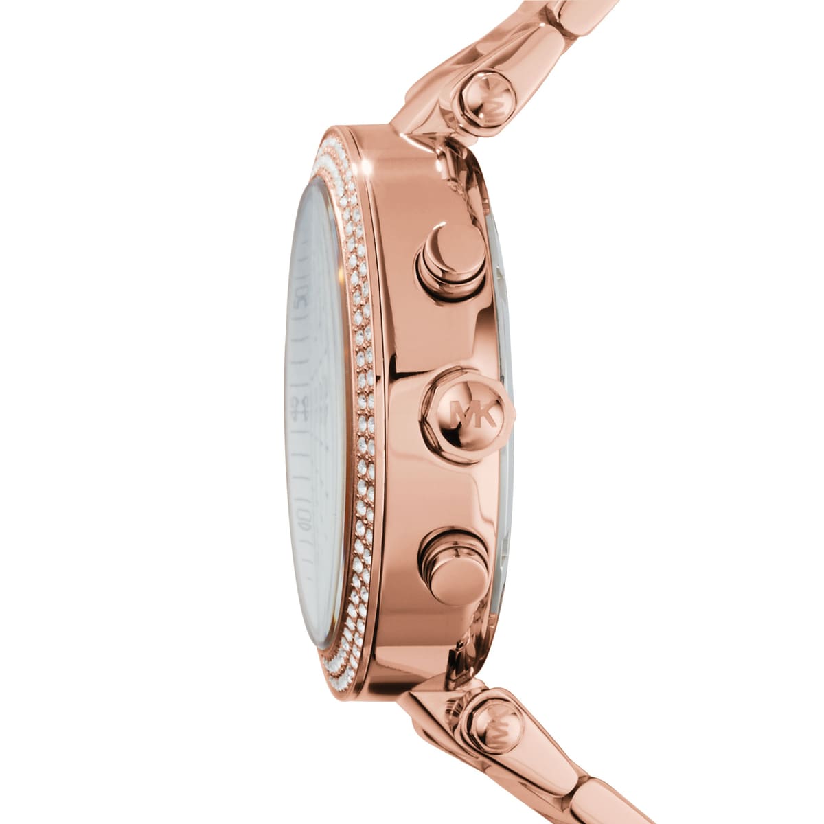 Michael Kors MK5491 Parker Women’s Mother of Pearl Dial Rose Gold Stainless Steel Chronograph Watch
