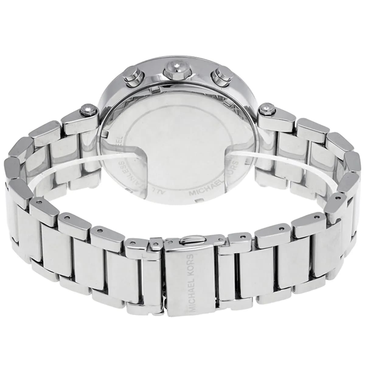 Michael Kors MK6117 Parker Women’s Blue Dial Silver Stainless Steel Chronograph Watch