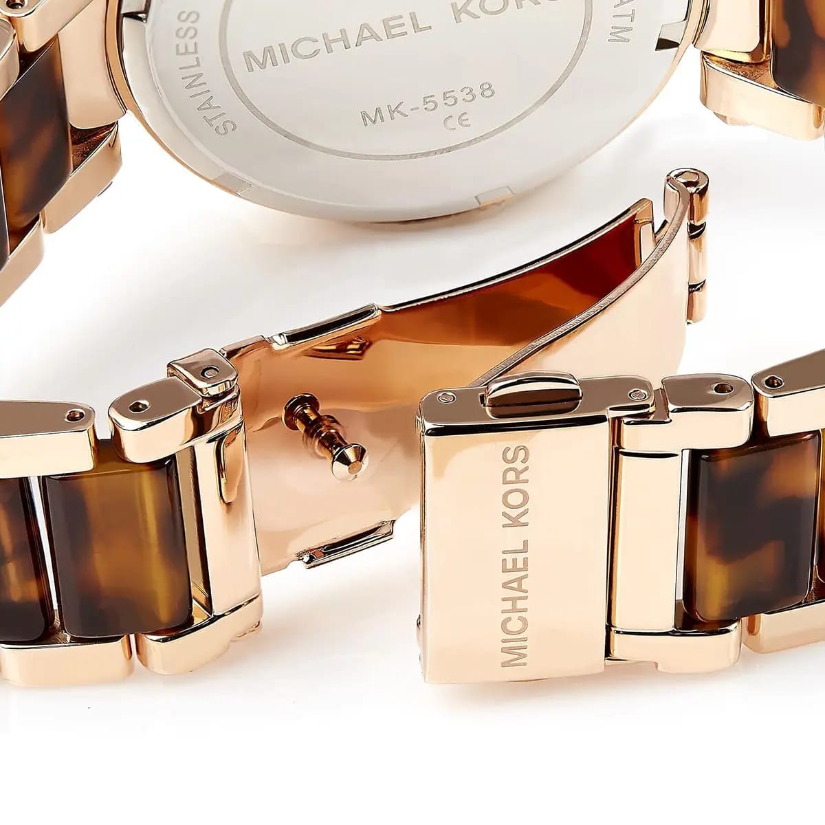 Michael Kors MK5538 Parker Women’s Rose Gold Dial Rose Gold Stainless Steel Chronograph Watch