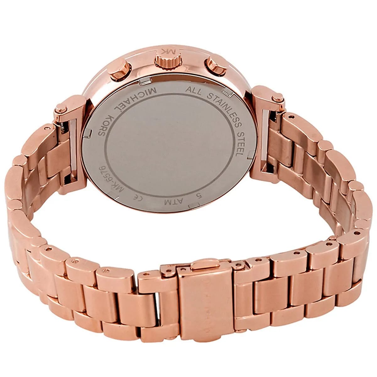 Michael Kors MK6576 Sofie Women’s Mother of Pearl Dial Rose Gold Chronograph Watch