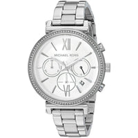 Michael Kors MK6575 Sofie Women’s Silver Dial Silver Stainless Steel Chronograph Watch