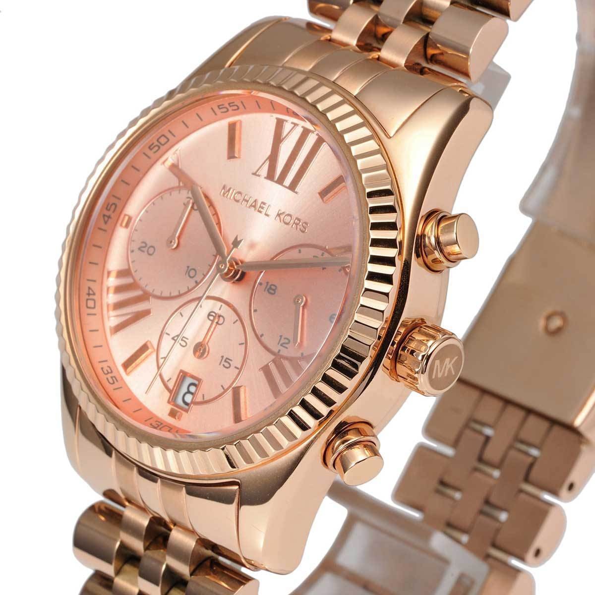 Michael Kors MK5569 Lexington Women’s Rose Gold Chronograph Watch