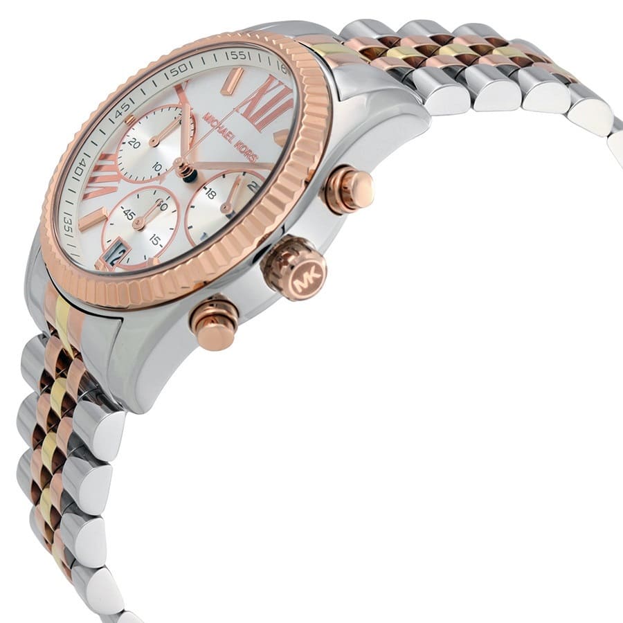 Michael Kors MK5735 Lexington Women’s Tri-Tone Chronograph Watch