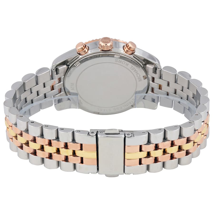 Michael Kors MK5735 Lexington Women’s Tri-Tone Chronograph Watch