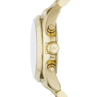 Michael Kors MK5739 Bradshaw Women’s Black Dial Gold Stainless Steel Chronograph Watch