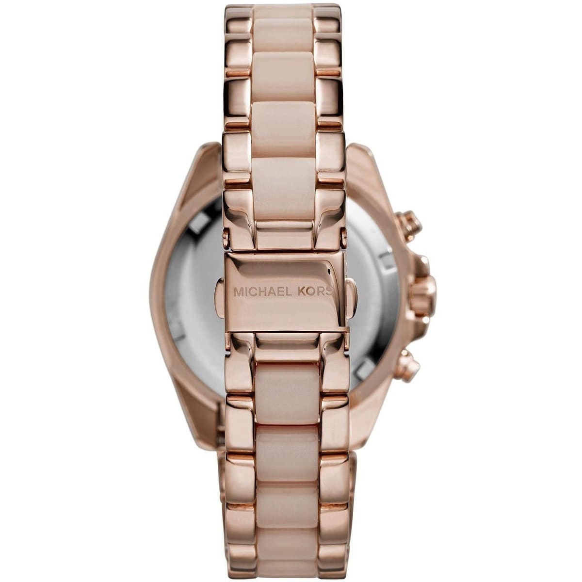 Michael Kors MK6066 Bradshaw Women’s Rose Gold Dial Rose Gold Stainless Steel Chronograph Watch