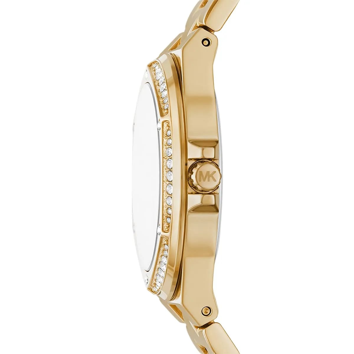 Michael Kors MK7404 Lenox Women’s Black Dial Gold Stainless Steel Watch
