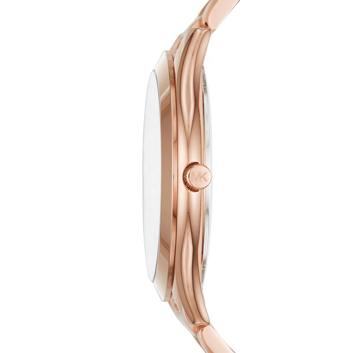 Michael Kors MK3591 Slim Runway Women’s Rose Gold Crystal Dial Stainless Steel Watch